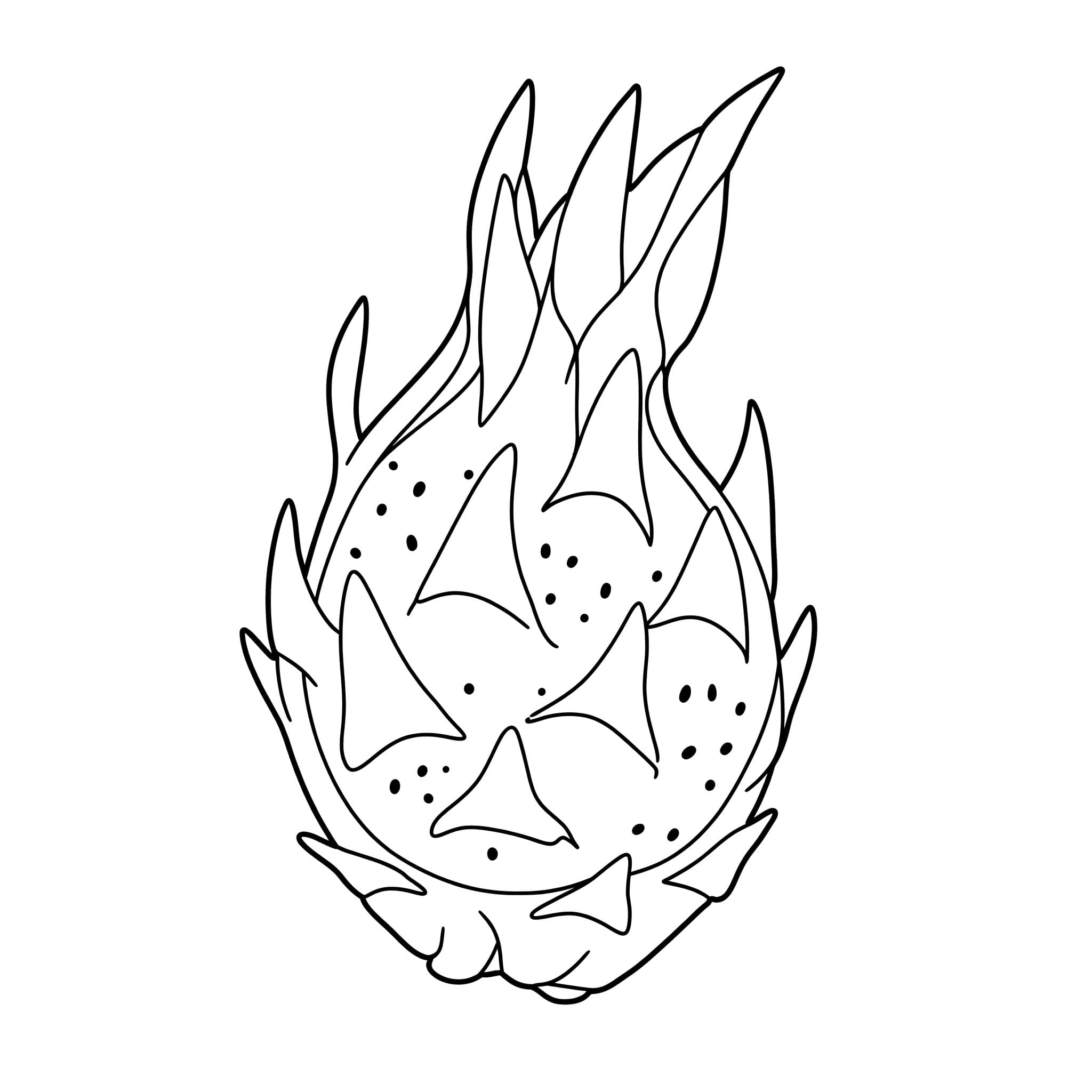 Favorite Fruits - Sweet & Colorful Free Coloring Pages for Everyone! - free coloring page image 4 of 8