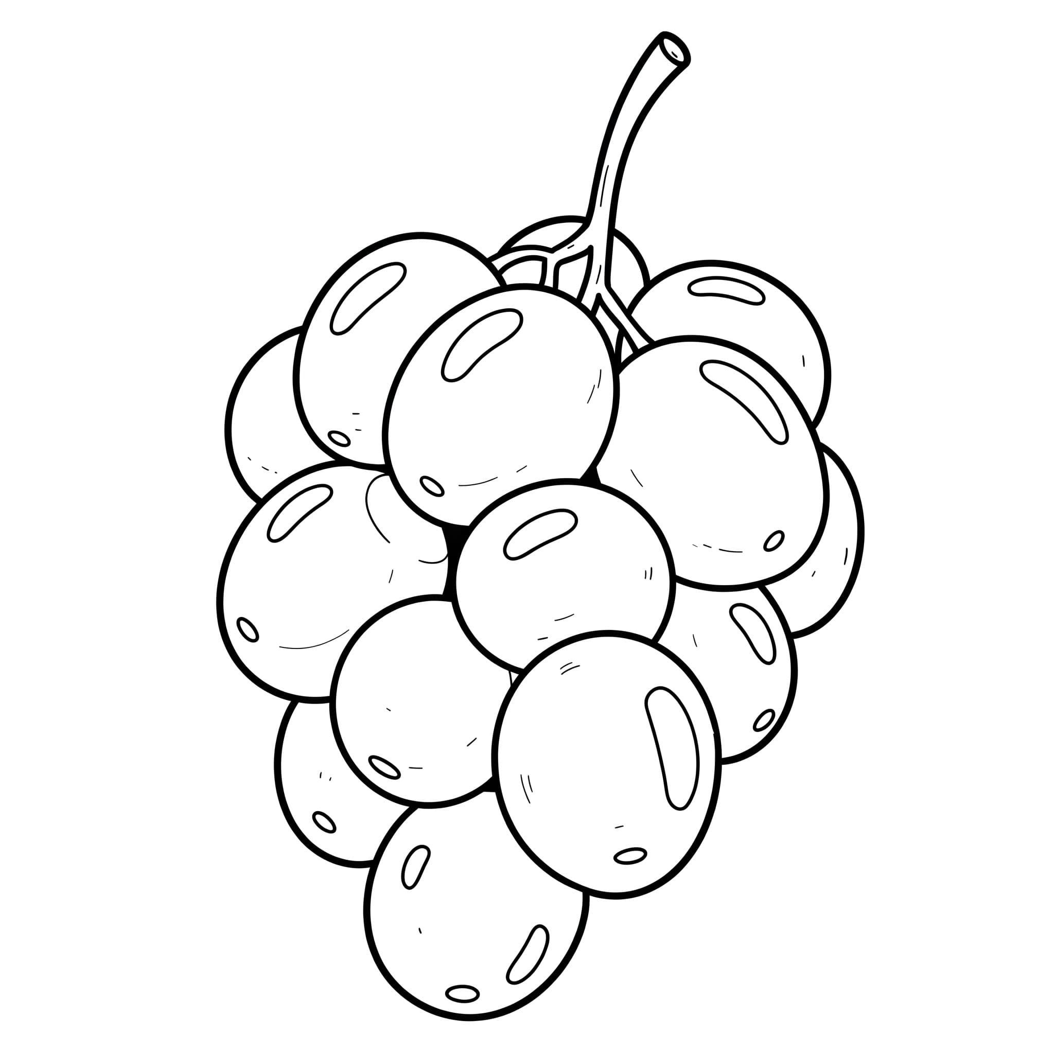 Favorite Fruits - Sweet & Colorful Free Coloring Pages for Everyone! - free coloring page image 6 of 8