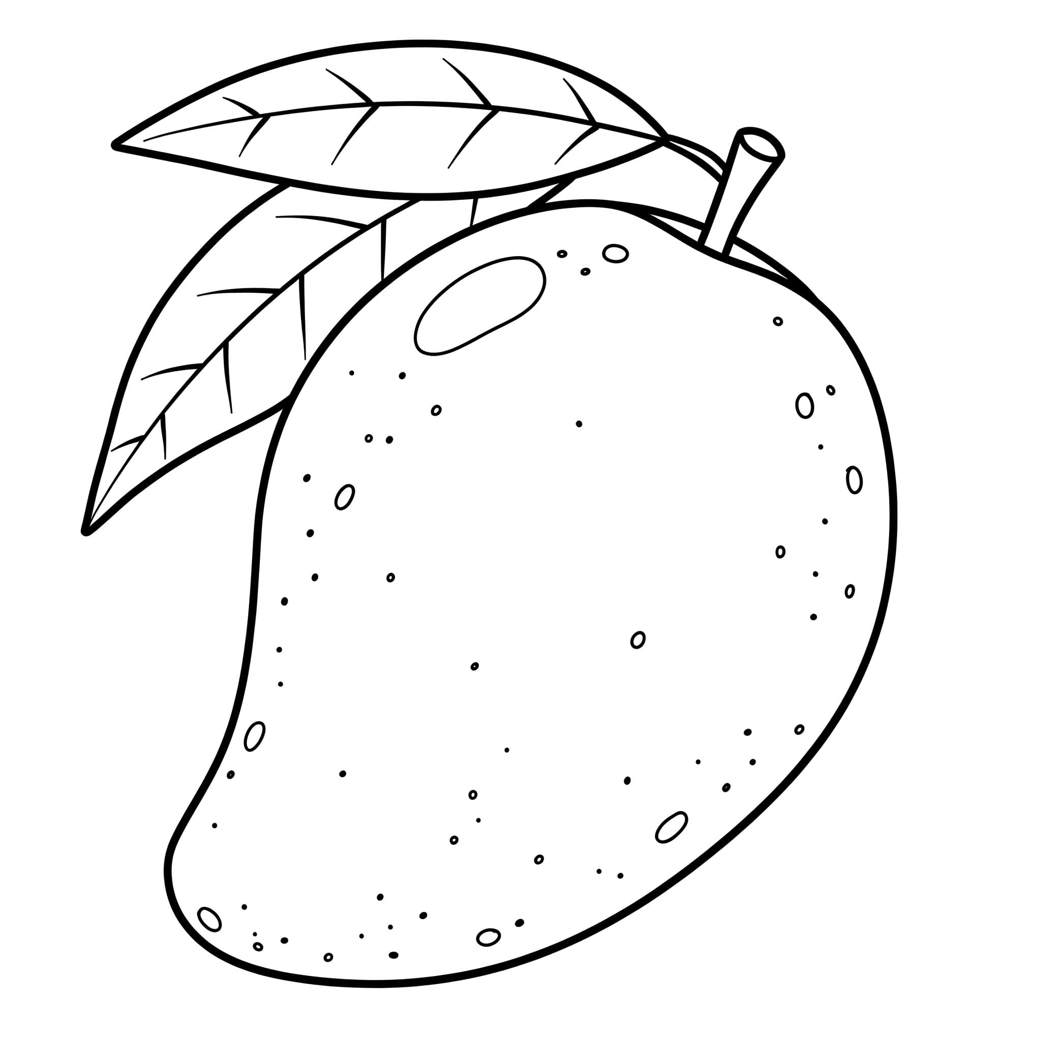 Favorite Fruits - Sweet & Colorful Free Coloring Pages for Everyone! - free coloring page image 7 of 8