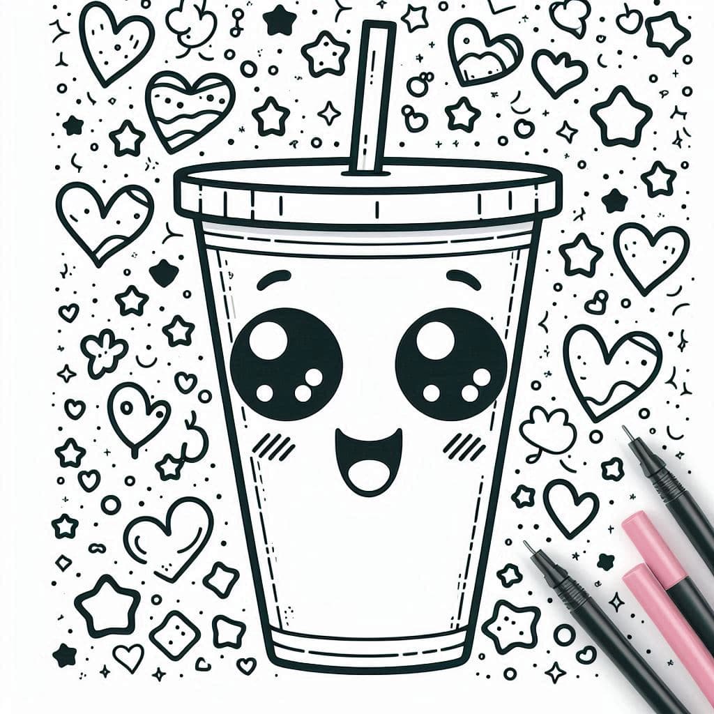 Charming Cute Tumbler - free coloring page image 4 of 6