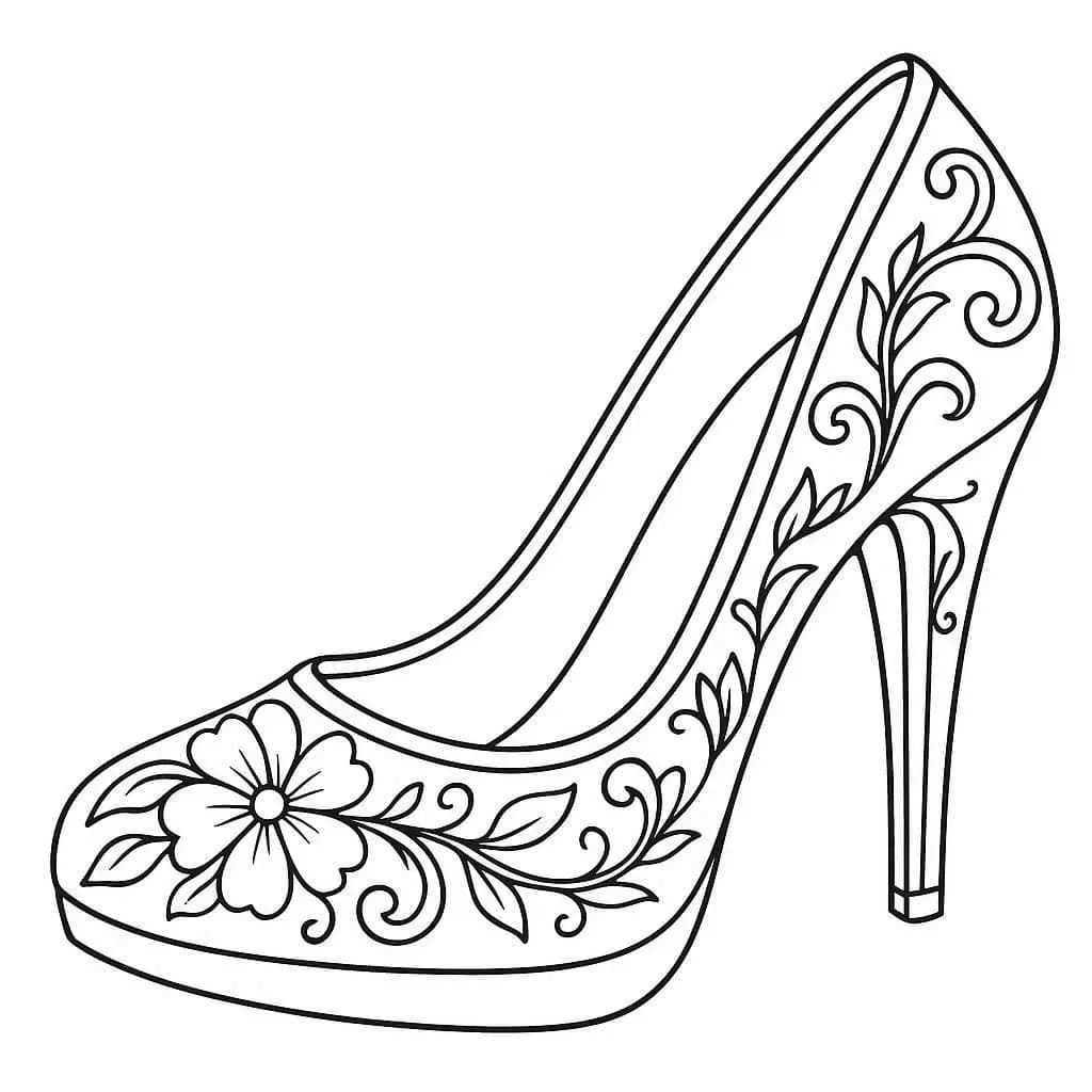 The Wacky and Funny Shoes - free coloring page image 5 of 10