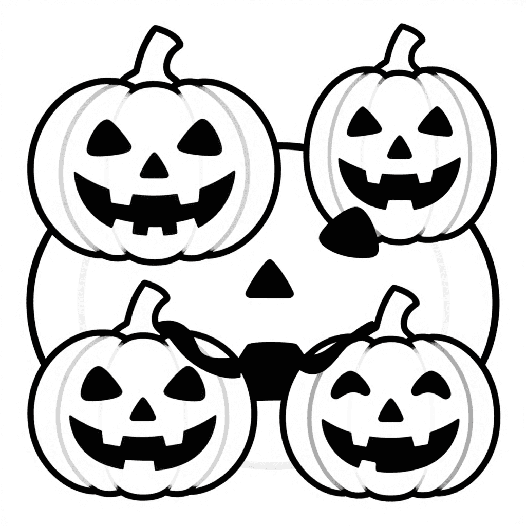 A Jack O Lantern Coloring Page - free coloring page image 2 of 3