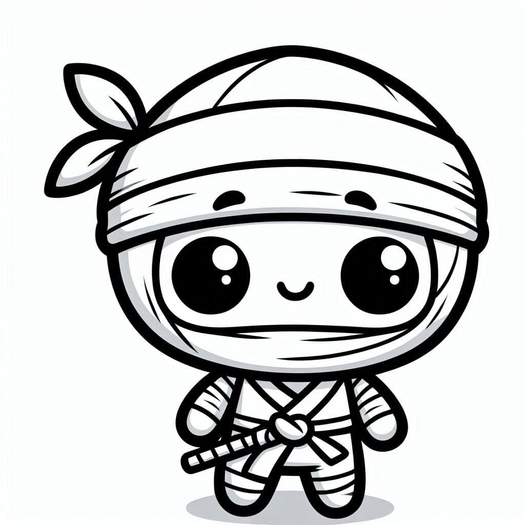 Toy Ninja - Stealthy Free Coloring Pages for Action-Packed Fun! - free coloring page image 4 of 4