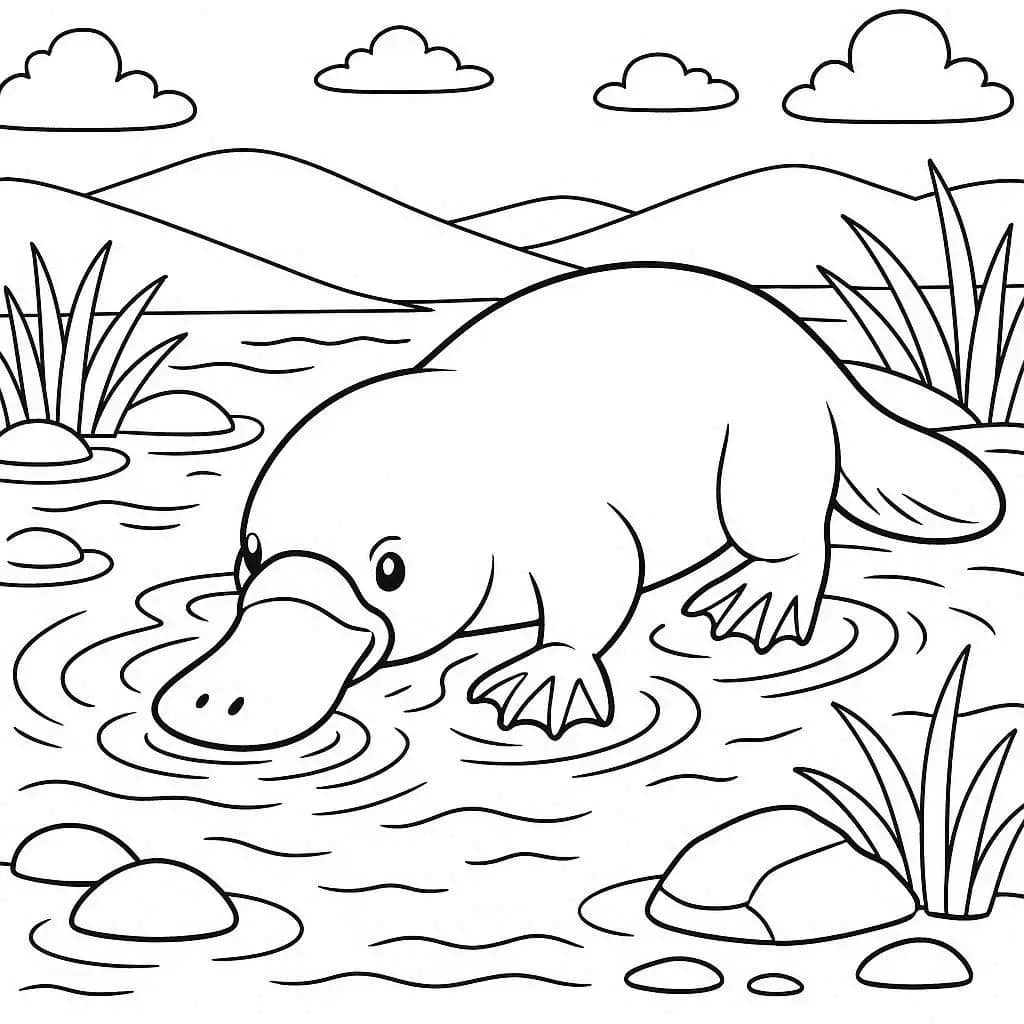 Animals Around the World Coloring Page Collection - free coloring page image 2 of 8
