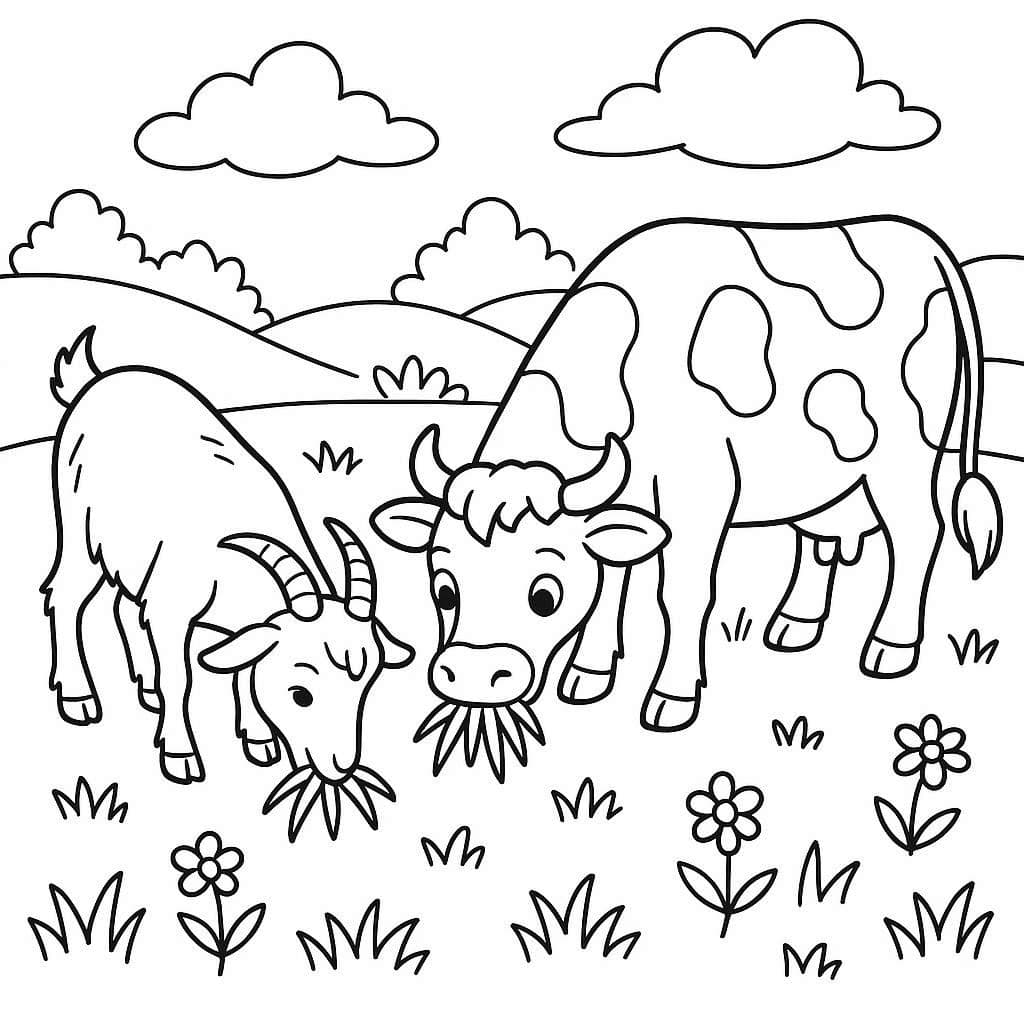 Animals Around the World Coloring Page Collection - free coloring page image 5 of 8
