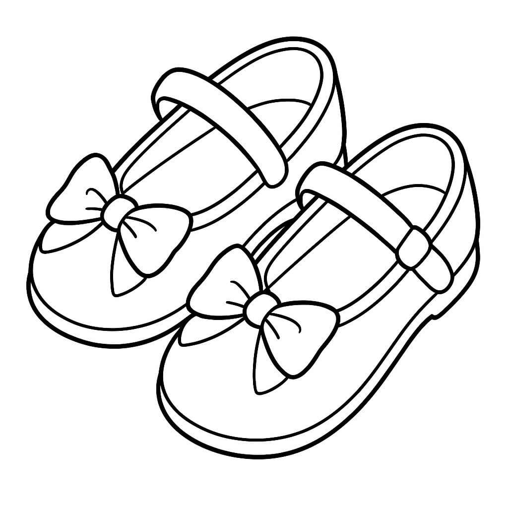The Wacky and Funny Shoes - free coloring page image 4 of 10
