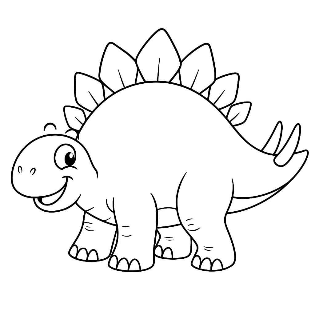 Rawr-some Laughs: The Funny Dinosaur - free coloring page image 2 of 10