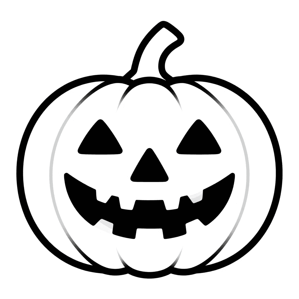 A Jack O Lantern Coloring Page - free coloring page image 3 of 3