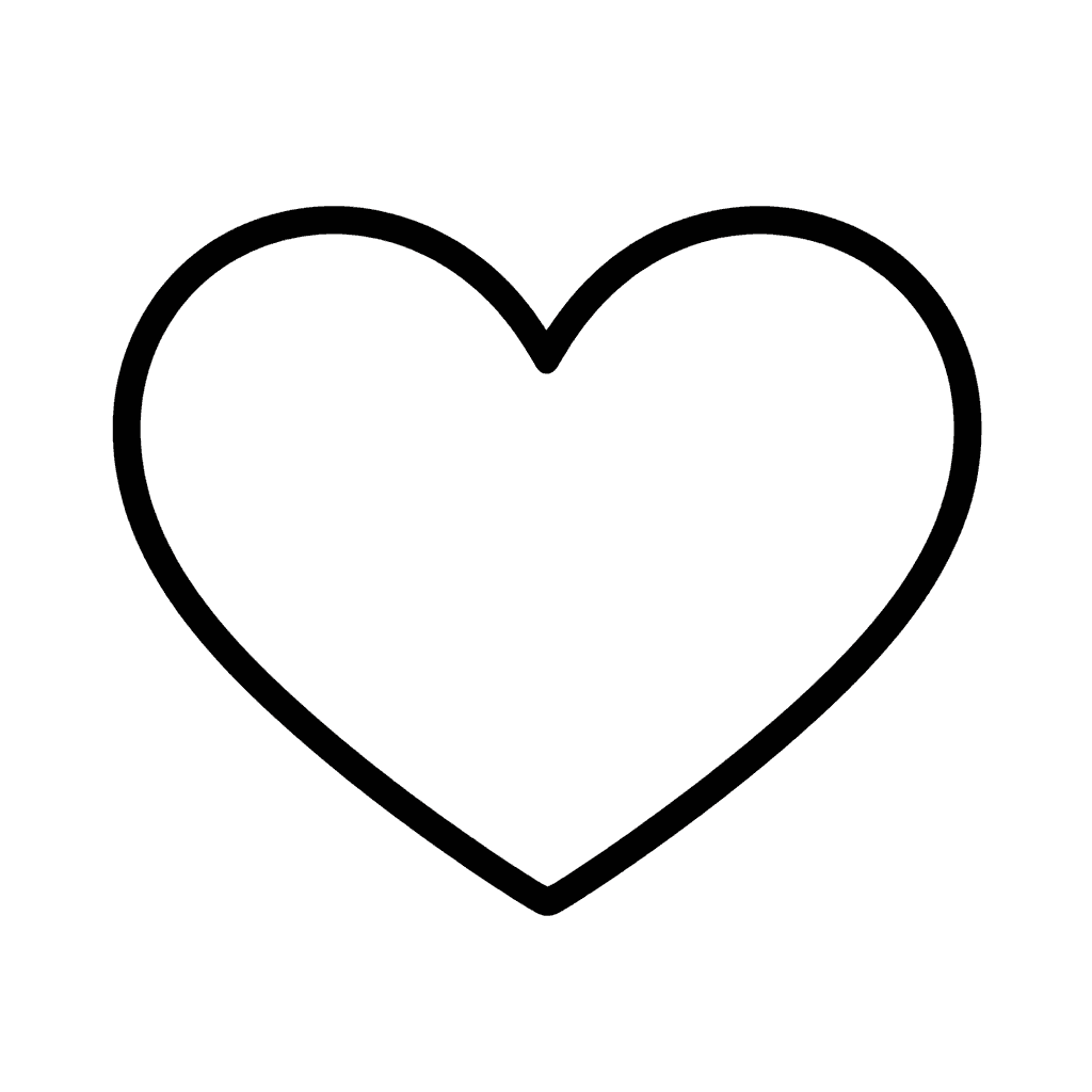 A Valentine Heart Coloring Page - free coloring page image 3 of 3