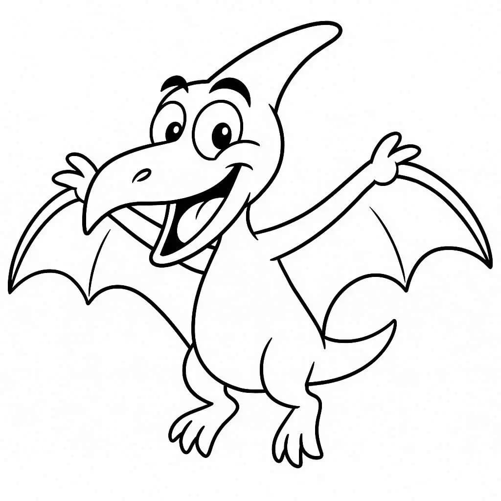 Rawr-some Laughs: The Funny Dinosaur - free coloring page image 4 of 10