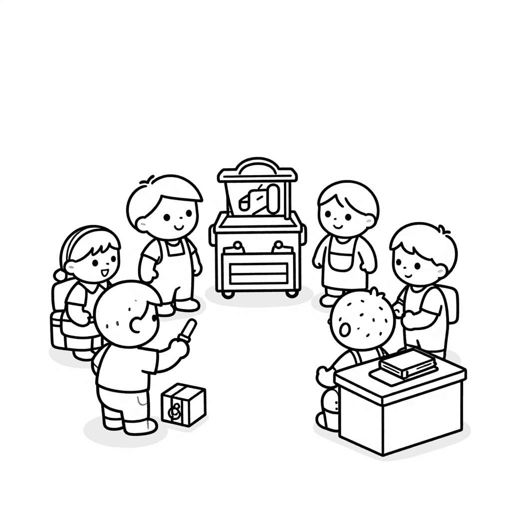 A Sharpener Coloring Page - free printable coloring page for kids to download