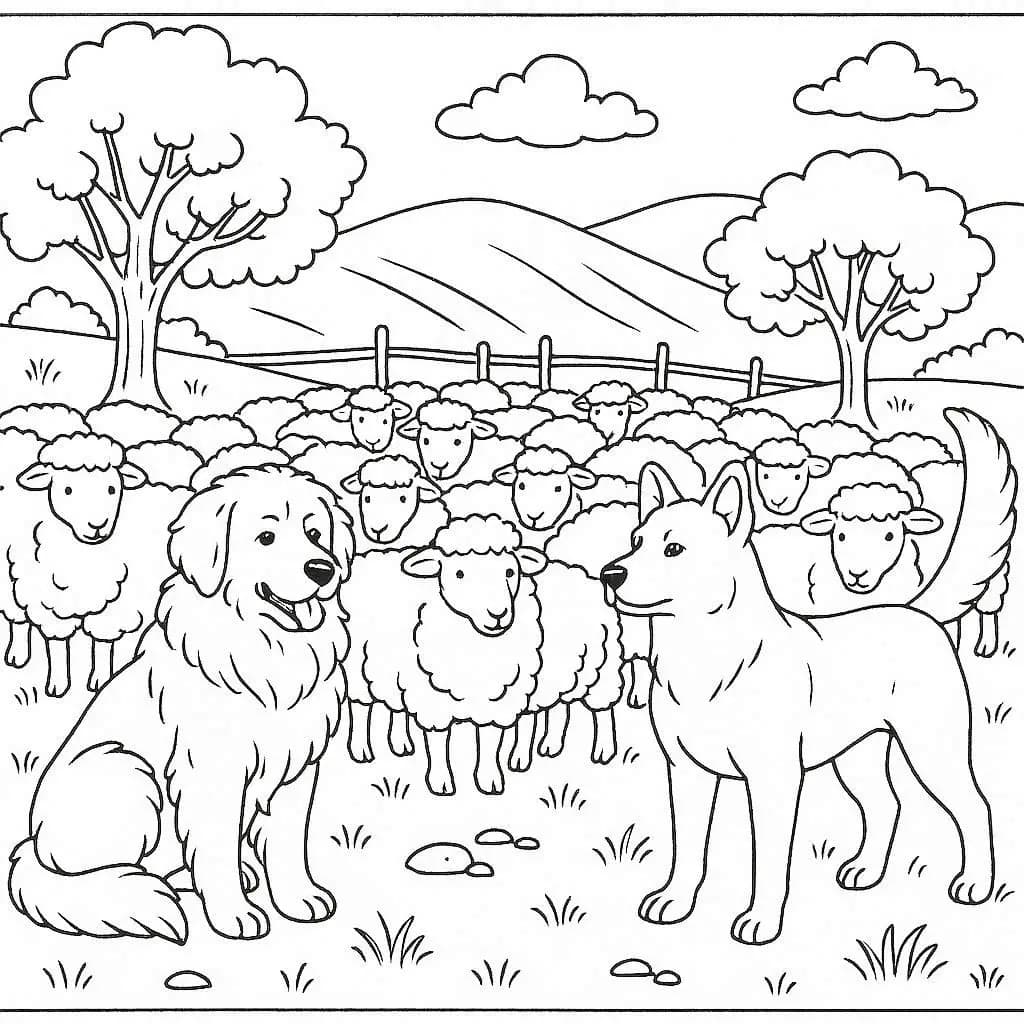 Animals Around the World Coloring Page Collection - free coloring page image 8 of 8