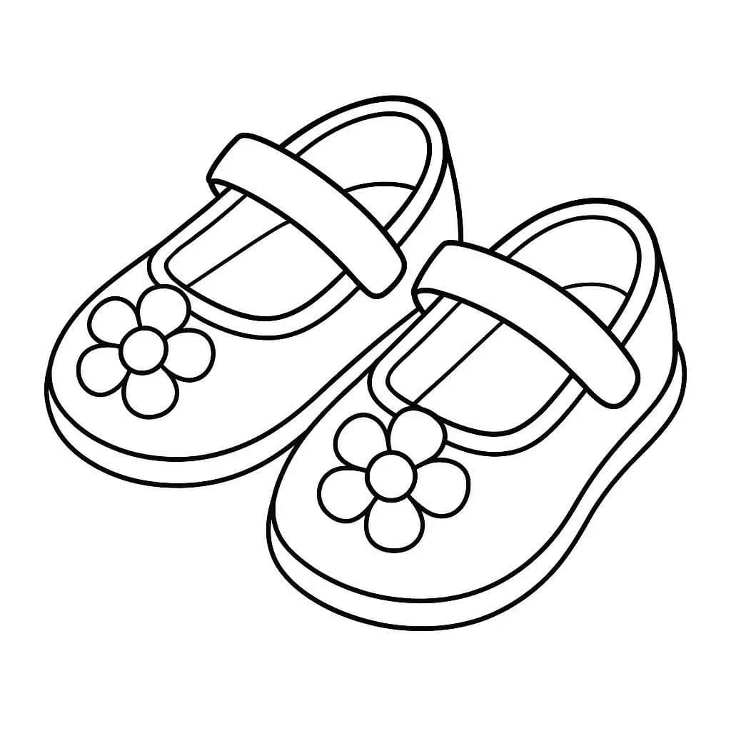 The Wacky and Funny Shoes - free coloring page image 6 of 10