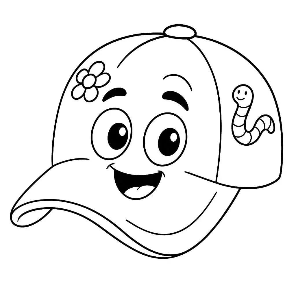 The Funny & Adorable Hat - free coloring page image 4 of 10