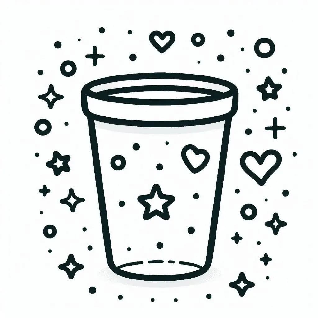 Charming Cute Tumbler - free coloring page image 5 of 6
