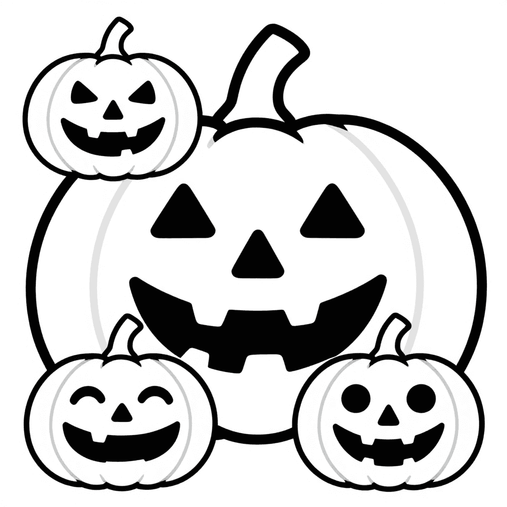A Jack O Lantern Coloring Page - free coloring page image 2 of 3
