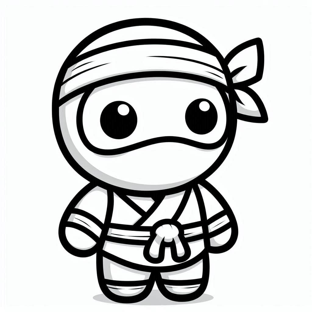 Toy Ninja - Stealthy Free Coloring Pages for Action-Packed Fun! - free coloring page image 3 of 4