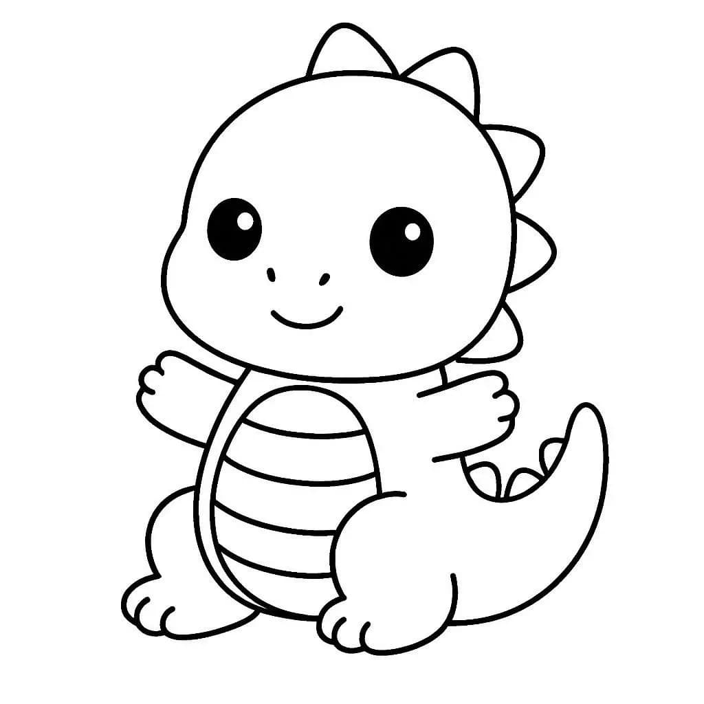 Cute & Colorful: Adorable Characters Coloring Book  - free coloring page image 6 of 6