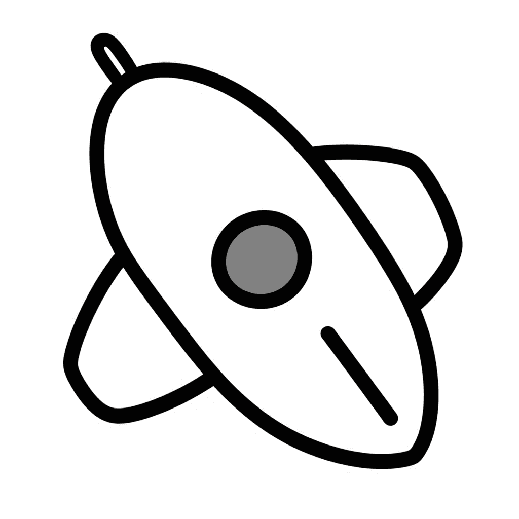 A Spaceship Coloring Page - free coloring page image 2 of 3