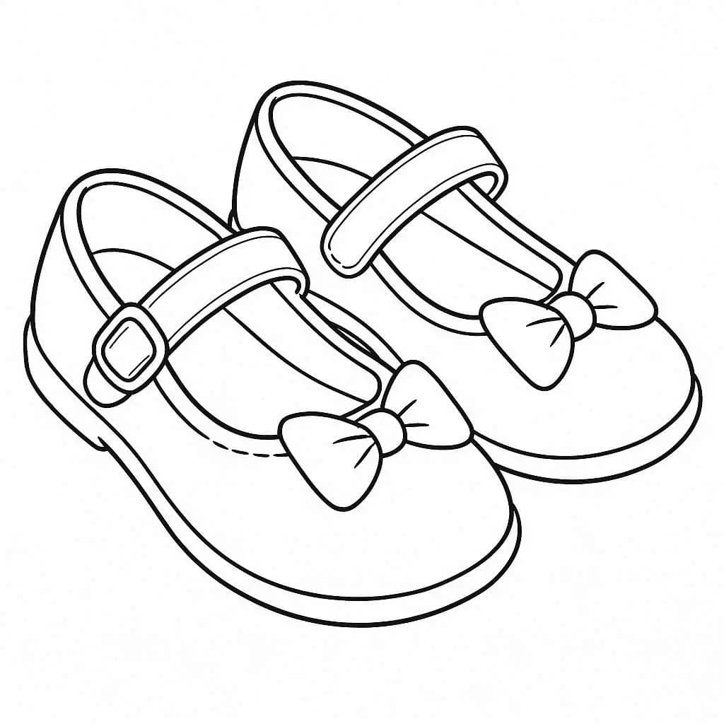 The Wacky and Funny Shoes - free coloring page image 7 of 10