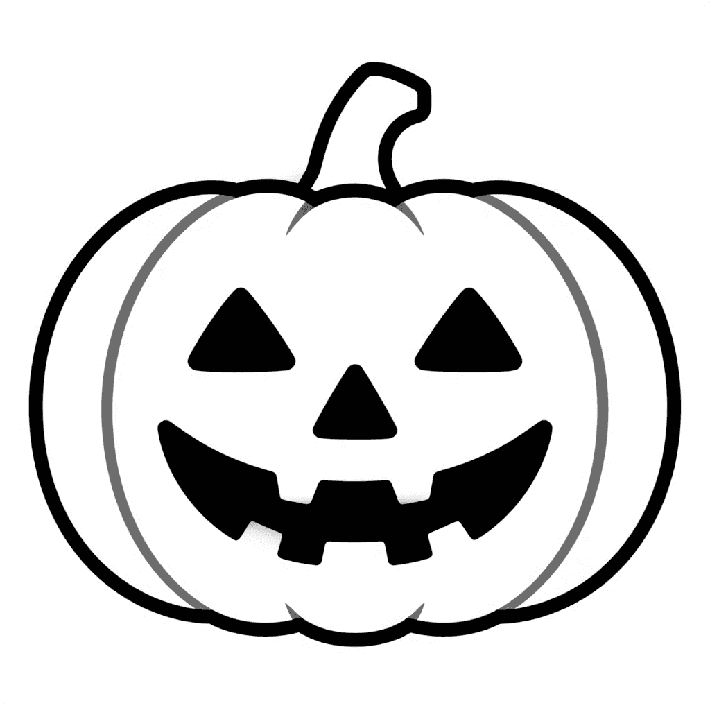 A Jack O Lantern Coloring Page - free coloring page image 3 of 3