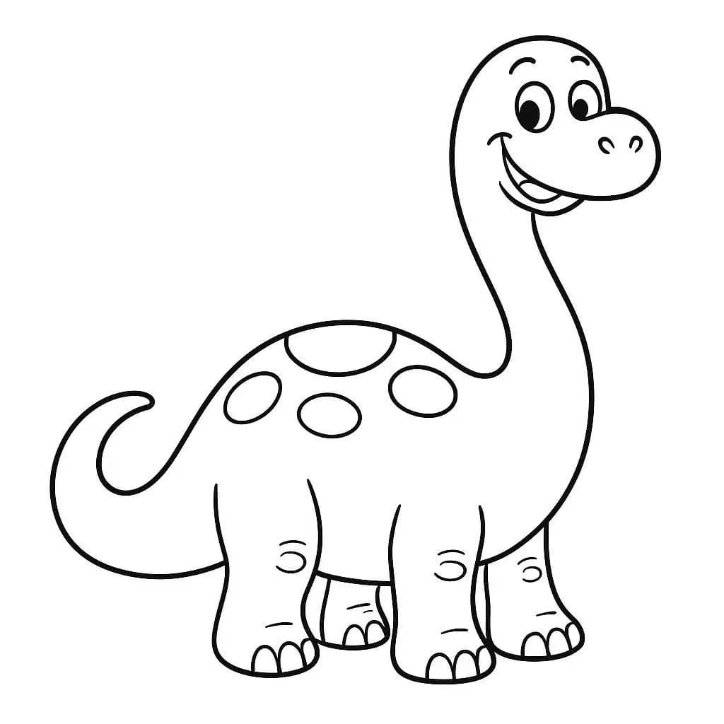 Rawr-some Laughs: The Funny Dinosaur - free coloring page image 10 of 10