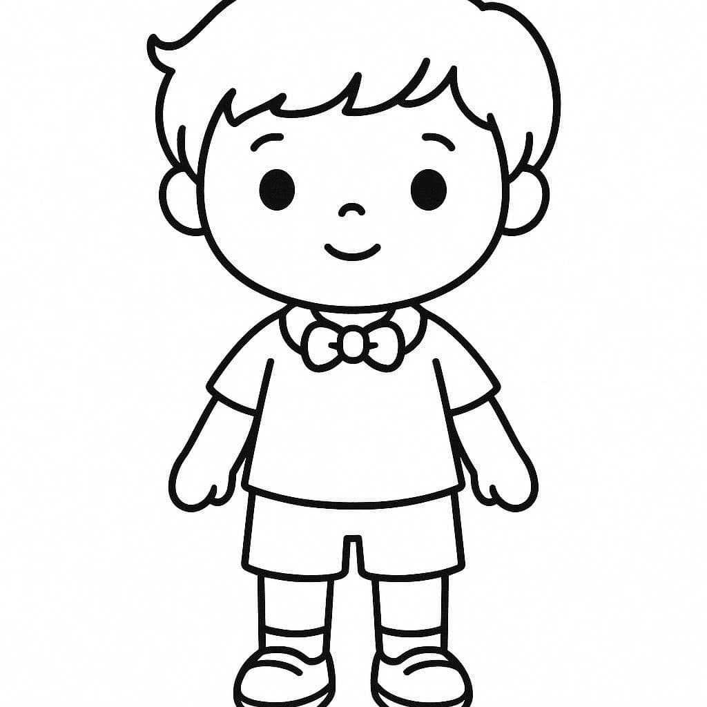 The Adorable Doll  - free coloring page image 7 of 11