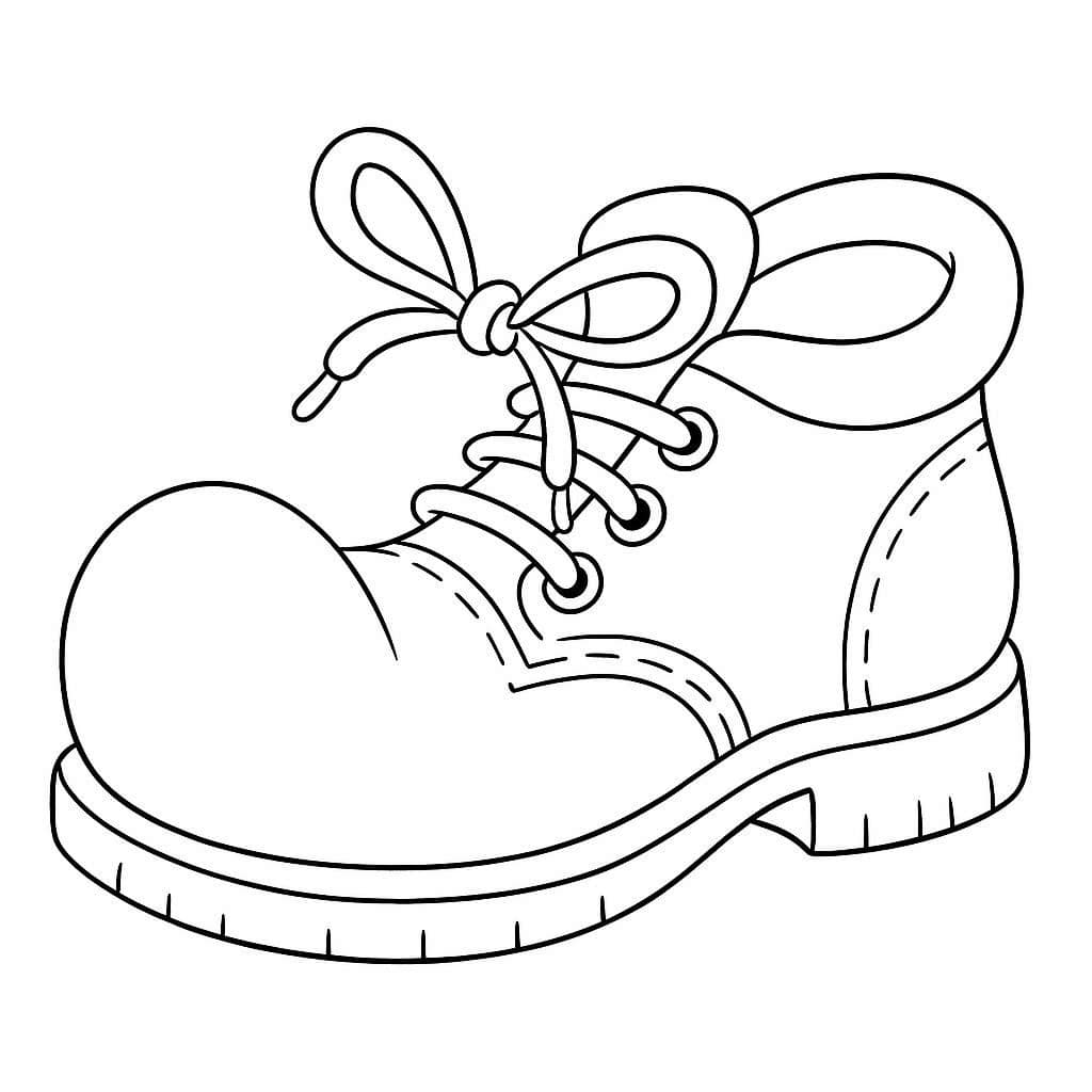 The Wacky and Funny Shoes - free coloring page image 2 of 10