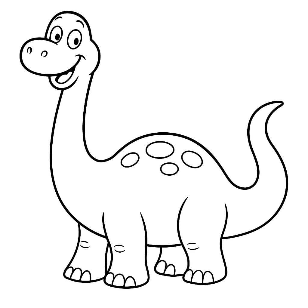 Rawr-some Laughs: The Funny Dinosaur - free coloring page image 3 of 10