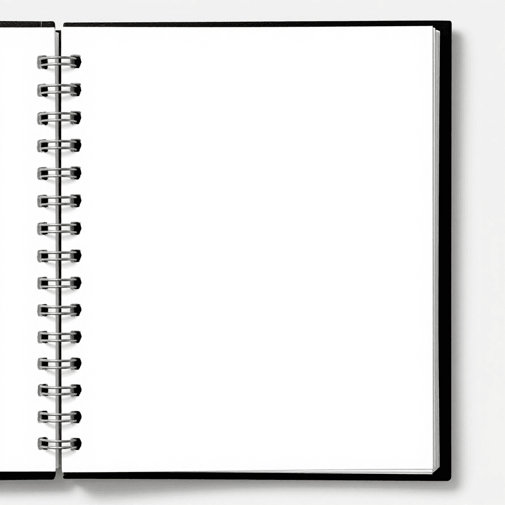 A Notebook Coloring Page - free coloring page image 1 of 3