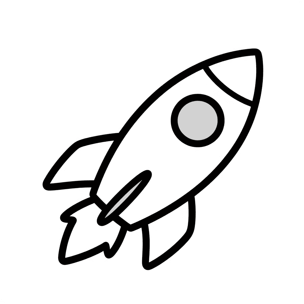 A Rocket Ship Coloring Page - free coloring page image 2 of 3