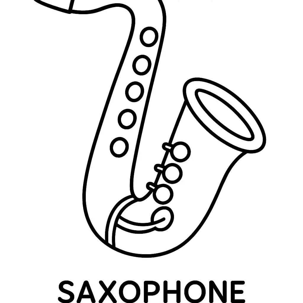 Color the Music: Musical Instruments Fun Book - free coloring page image 8 of 12