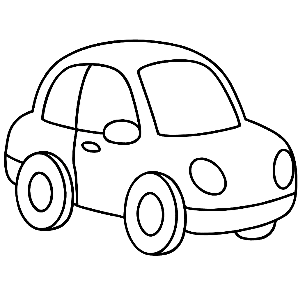 Fun Car Transportation - free coloring page image 5 of 5