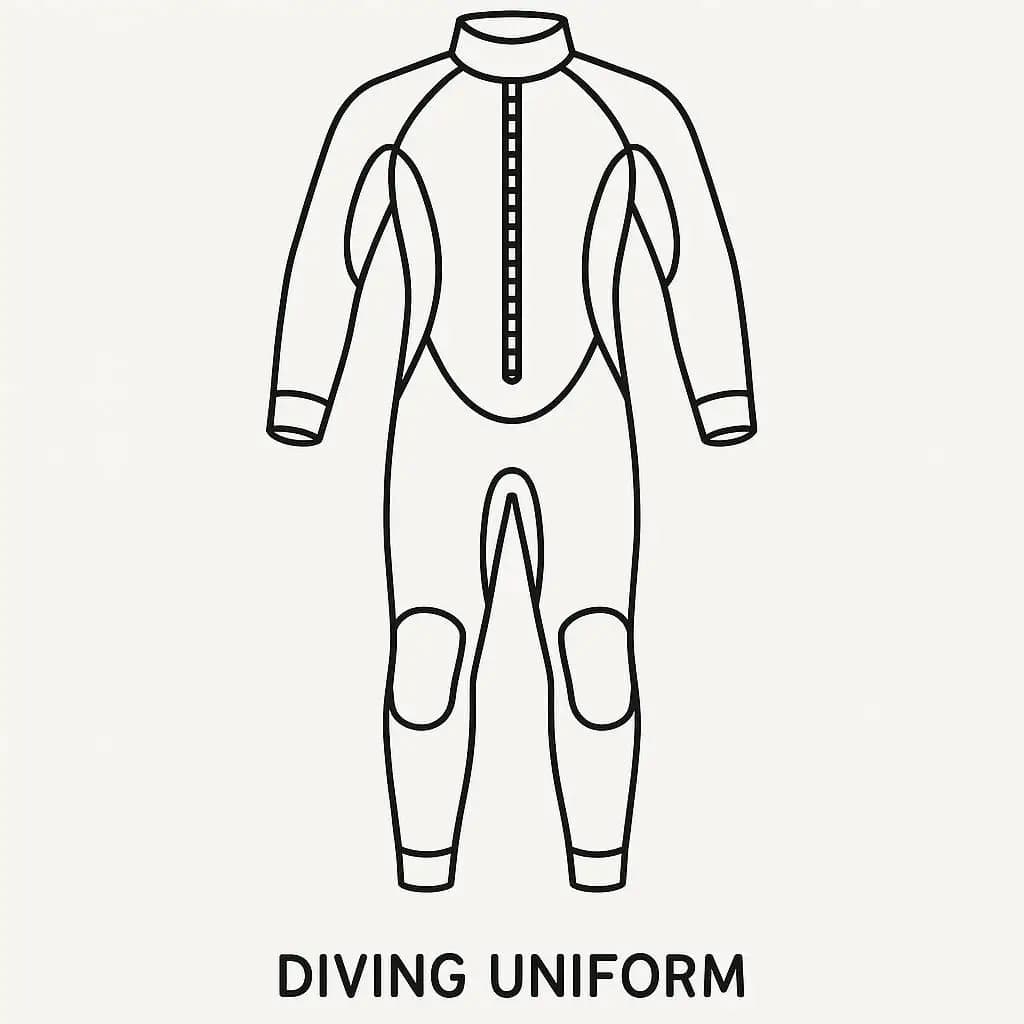 Dressed to Serve: Uniforms of Every Profession - free coloring page image 9 of 12