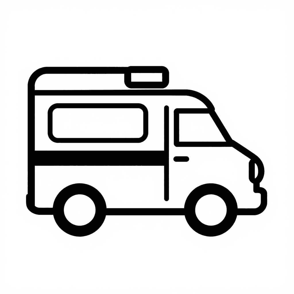 An Ambulance Coloring Page - free coloring page image 3 of 3
