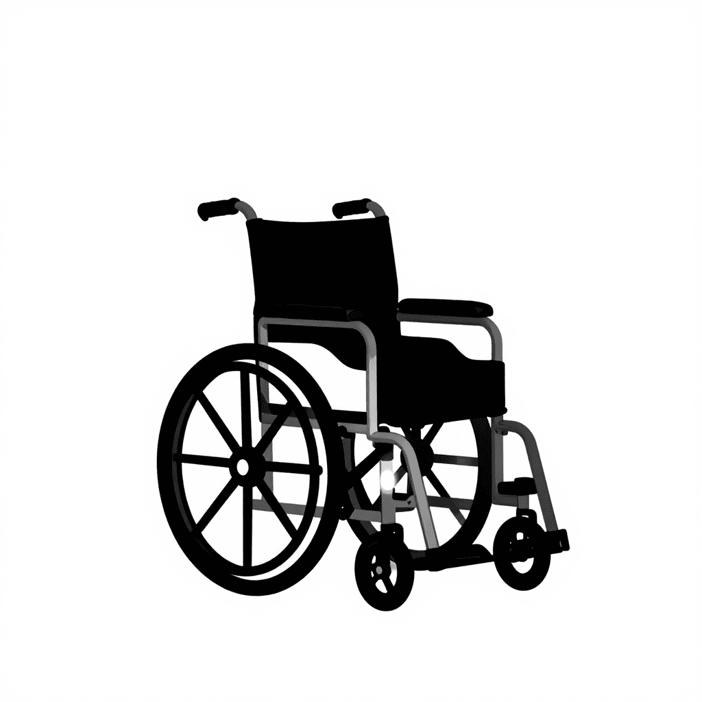 A Wheelchair Coloring Page - free coloring page image 3 of 3