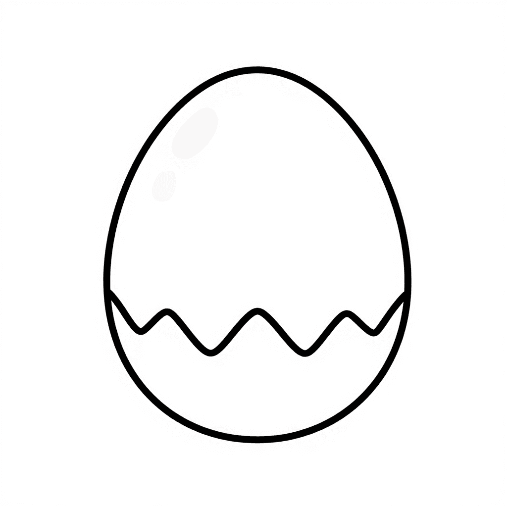 A Dragons Egg Coloring Page - free coloring page image 1 of 3
