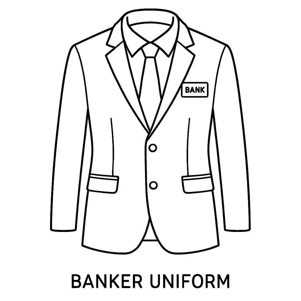 Dressed to Serve: Uniforms of Every Profession - free coloring page image 6 of 12