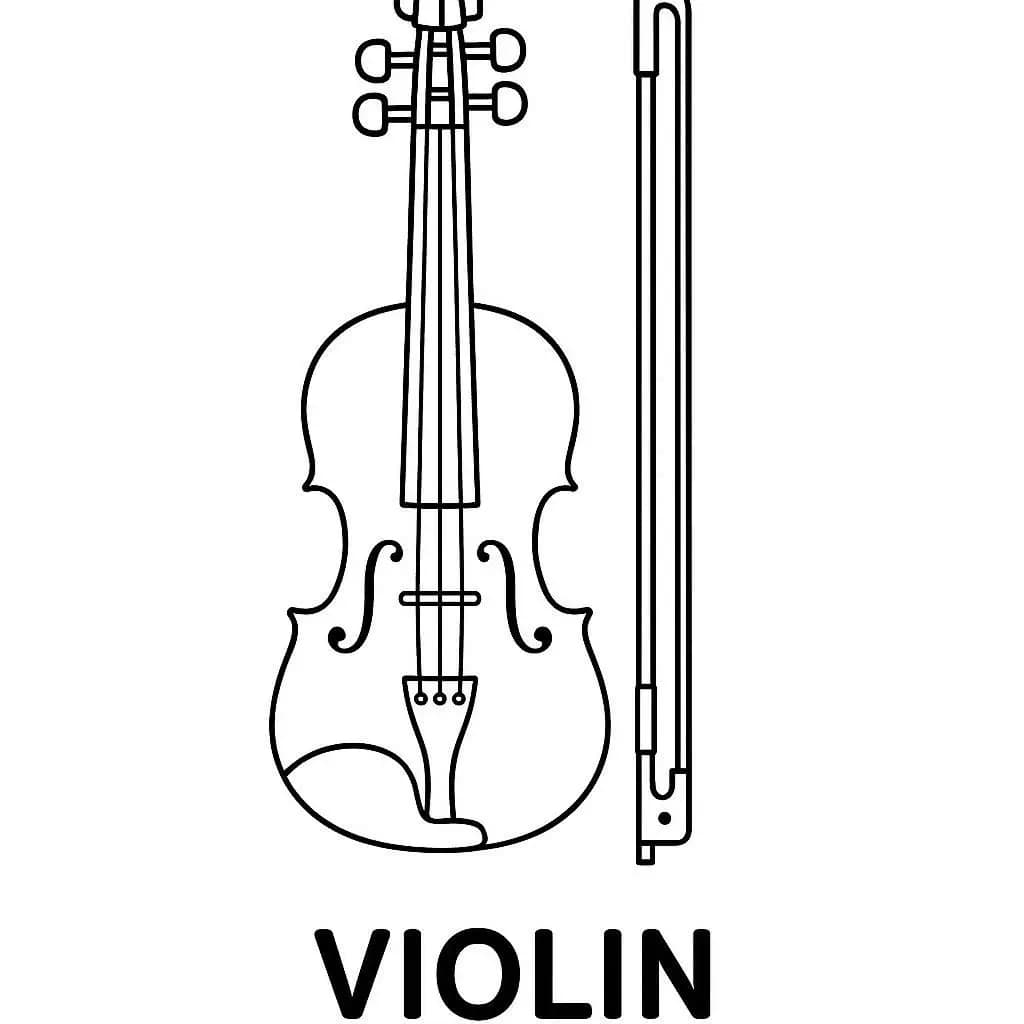 Color the Music: Musical Instruments Fun Book - free coloring page image 5 of 12