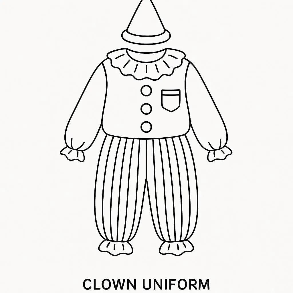 Dressed to Serve: Uniforms of Every Profession - free coloring page image 11 of 12